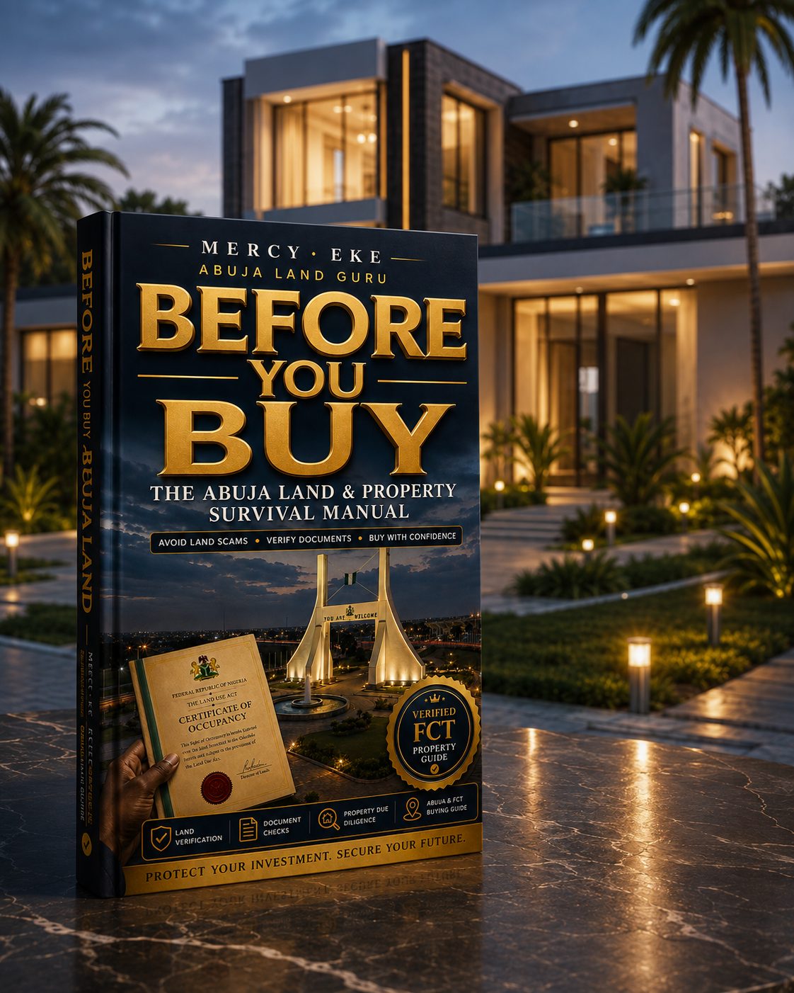 Before You Buy: The Abuja Land and Property Survival Manual, book cover