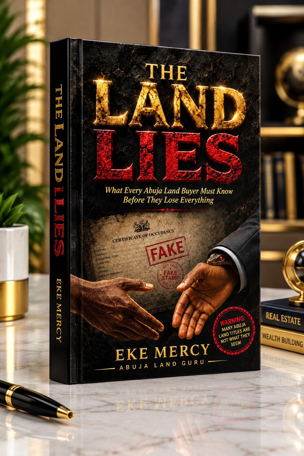 The Land Lies: What Every Abuja Land Buyer Must Know Before They Lose Everything, book cover
